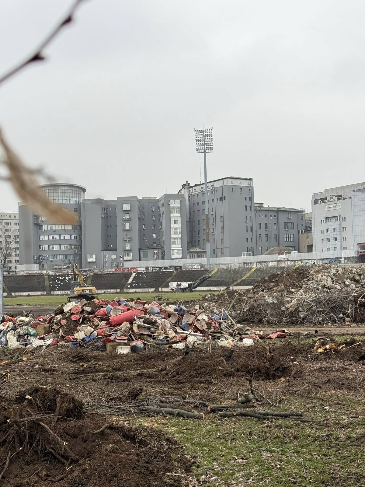 Pista vechiului stadion Dinamo a fost radiată