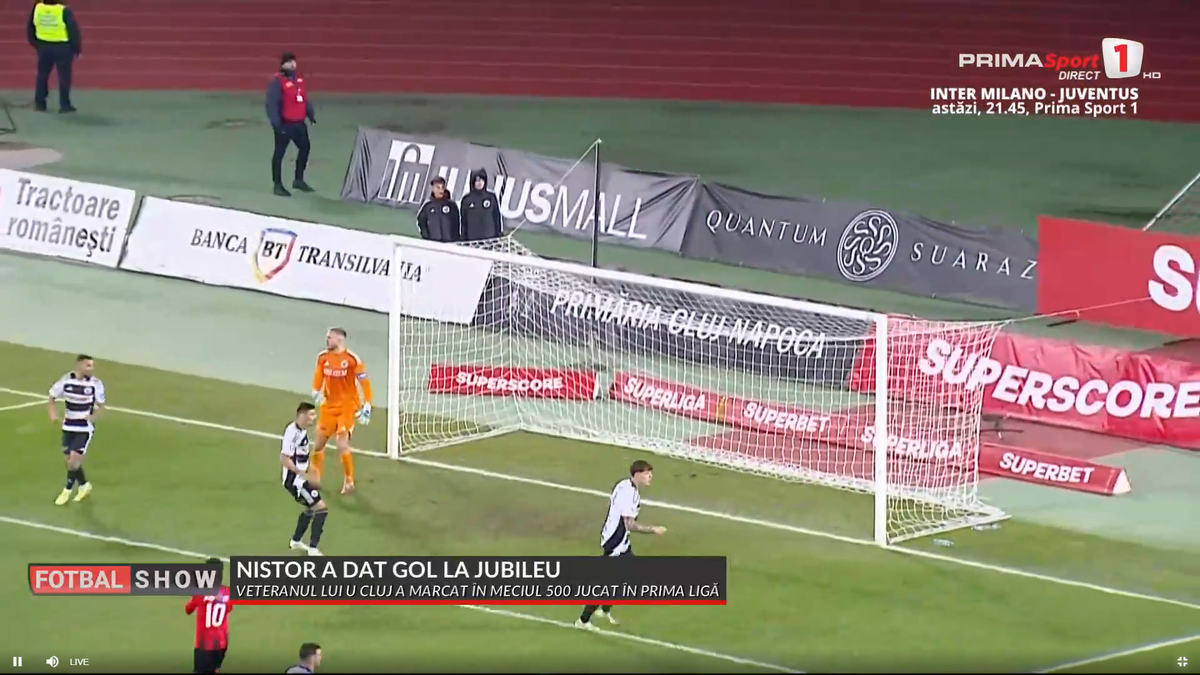 Ratarea lui Eppel în U Cluj - Csikszereda