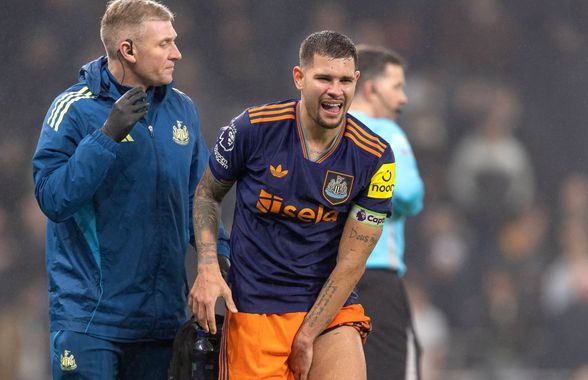 Pierdere mare pentru Newcastle: căpitanul echipei va lipsi două luni