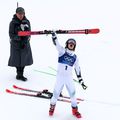 Lucas Pinheiro Braathen după victoria în slalomul uriaș de la JO 2026 Foto: Guliver/GettyImages