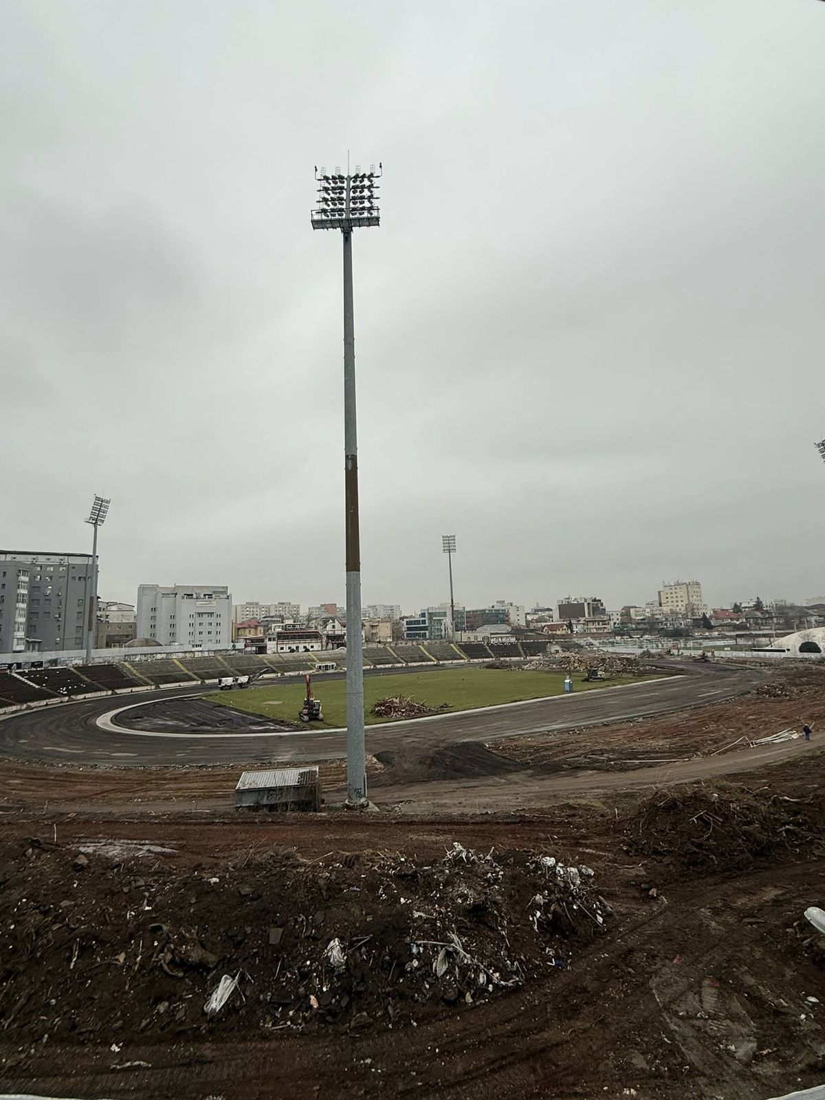 Pista vechiului stadion Dinamo a fost radiată
