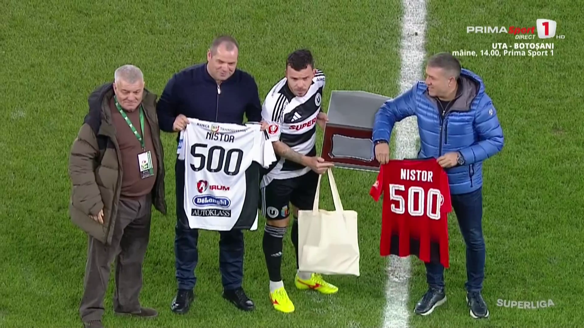 Dan Nistor, 500 de meciuri în Superligă! Un singur fotbalist îl depășește în toată istoria fotbalului românesc
