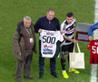 Dan Nistor (Universitatea Cluj) a jucat cel de-al 500-lea meci în Superligă. Înaintea partidei a primit tricouri și cadouri pentru a marca momentul istoric