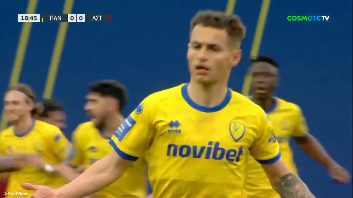Gol Alexandru Mățan în Panetolikos - Asteras Tripolis