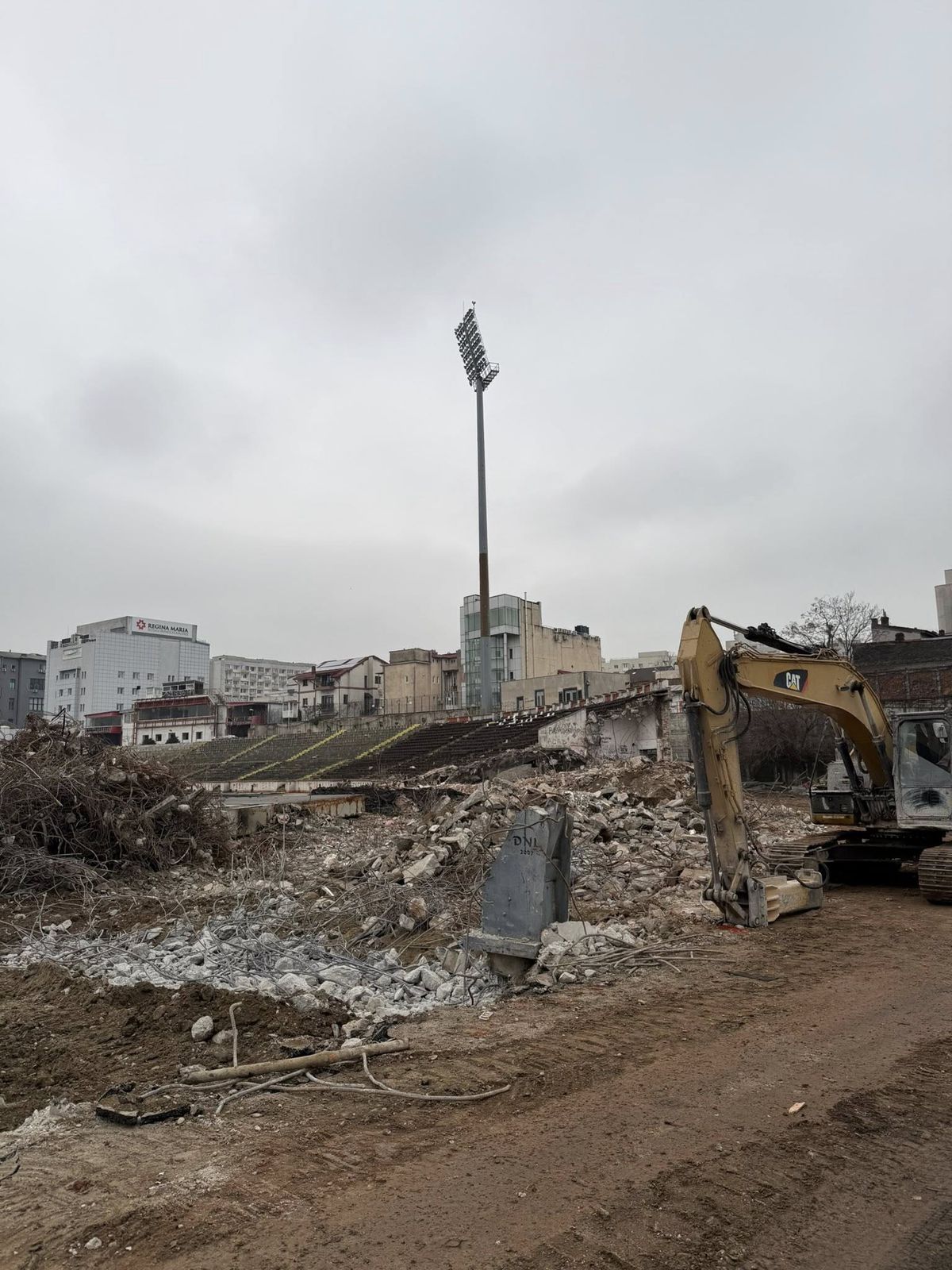 Pista vechiului stadion Dinamo a fost radiată