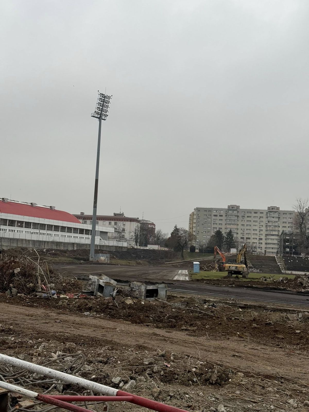 Pista vechiului stadion Dinamo a fost radiată