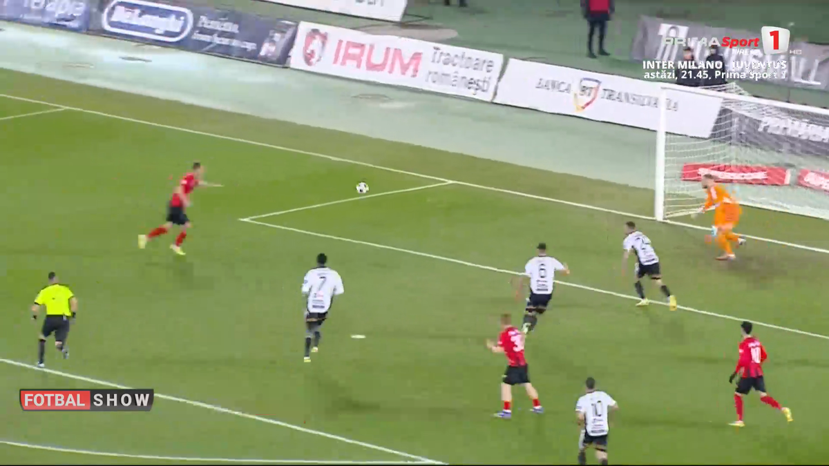 Ratarea lui Eppel în U Cluj - Csikszereda