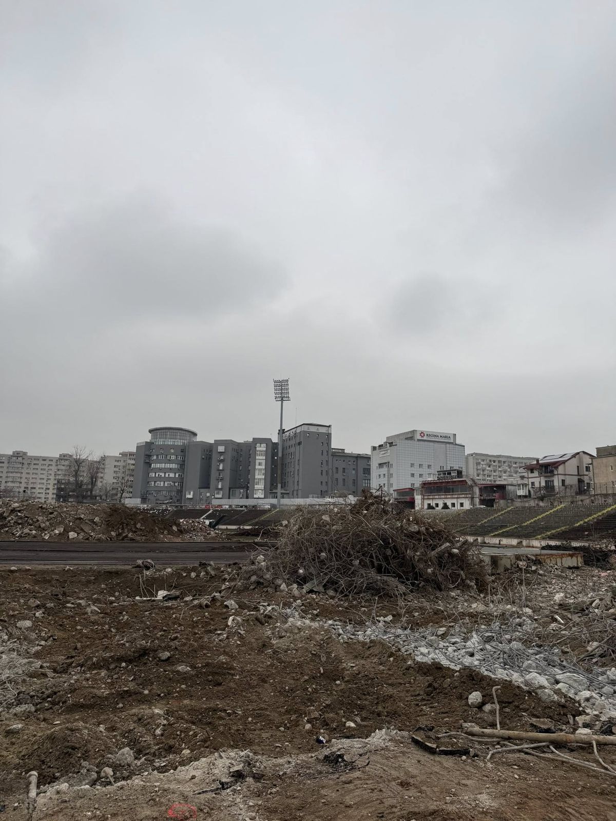 Pista vechiului stadion Dinamo a fost radiată