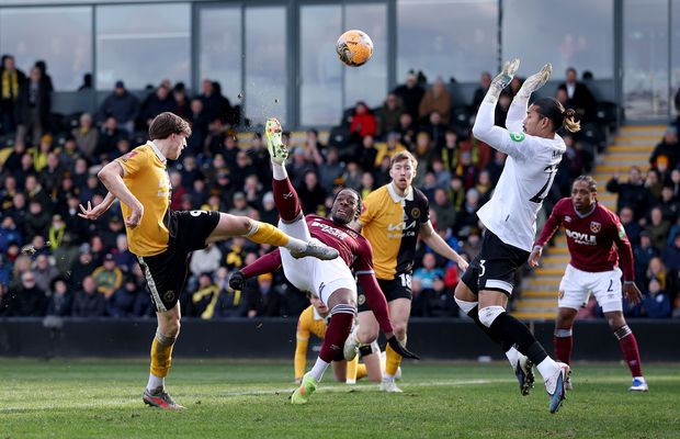 West Ham United, aproape de o eliminare rușinoasă în Cupa Angliei » „Ciocănarii” s-au chinuit cu o echipă din liga a treia!