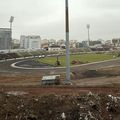 Pista de atletism a vechiului stadion Dinamo e istorie // FOTO: Facebook @Noul Stadion “Dinamo”