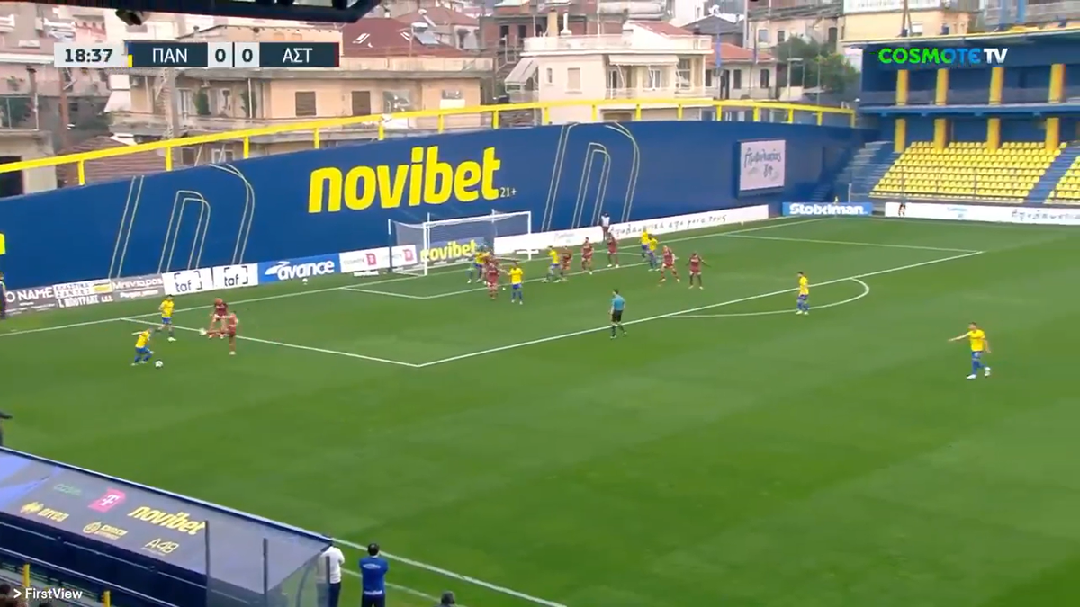 Gol Alexandru Mățan în Panetolikos - Asteras Tripolis