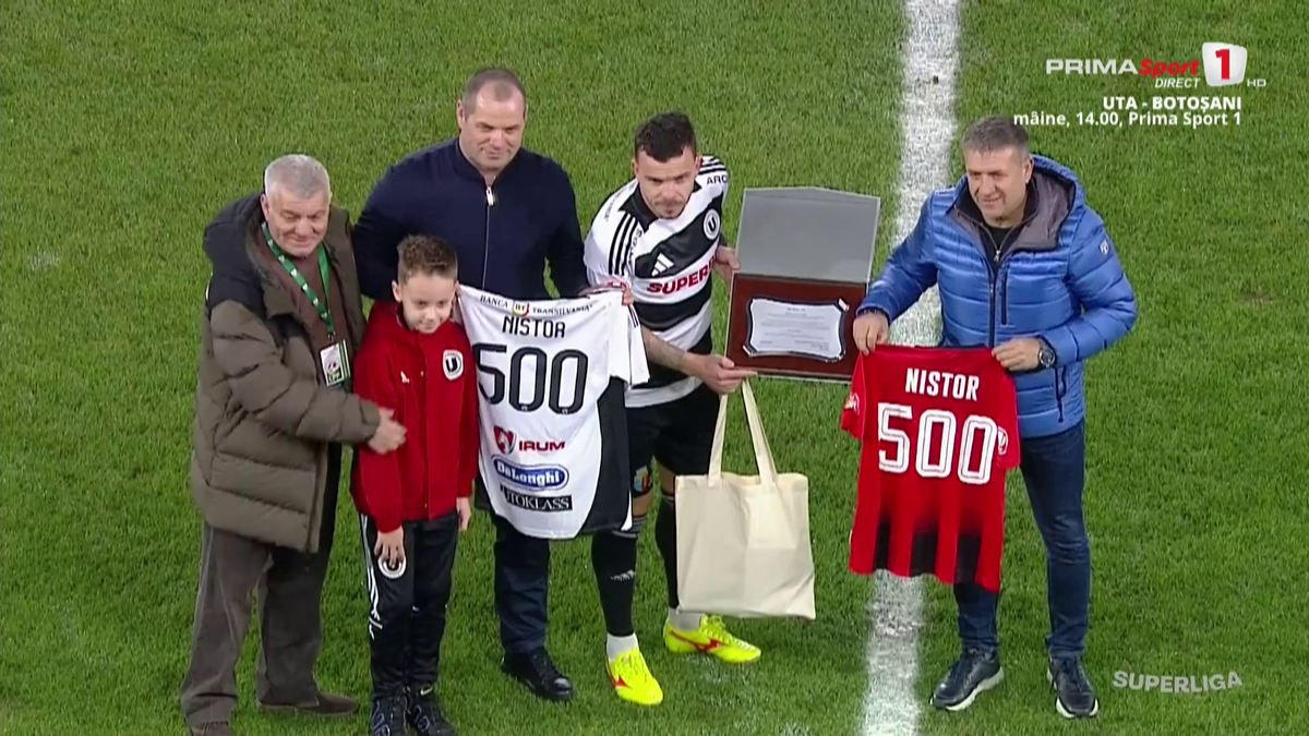 Dan Nistor, 500 de meciuri în Superligă! Un singur fotbalist îl depășește în toată istoria fotbalului românesc