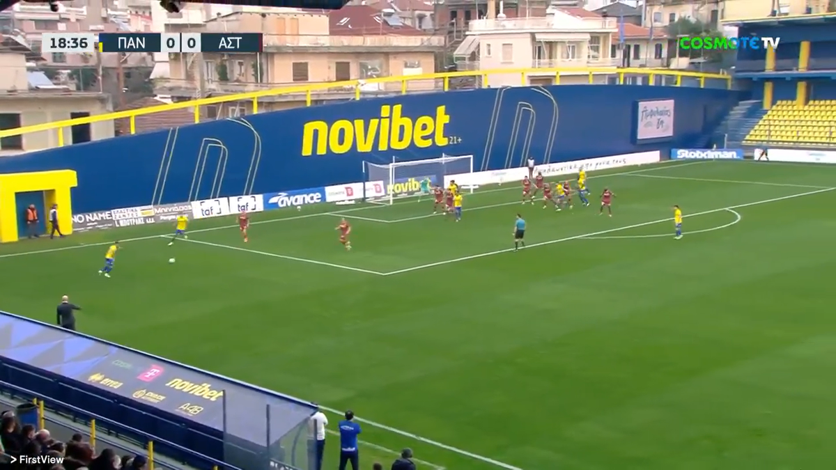 Gol Alexandru Mățan în Panetolikos - Asteras Tripolis