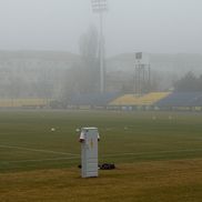 Nocturna montată pe stadionul „1 Mai” din Slobozia // FOTO: GSP.ro