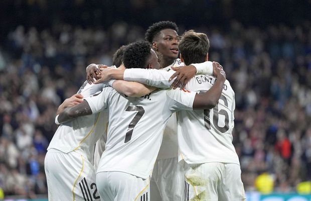 Real Madrid, recital cu Real Sociedad! Vinicius a făcut spectacol pe „Bernabeu”