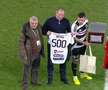 Dan Nistor (Universitatea Cluj) a jucat cel de-al 500-lea meci în Superligă. Înaintea partidei a primit tricouri și cadouri pentru a marca momentul istoric