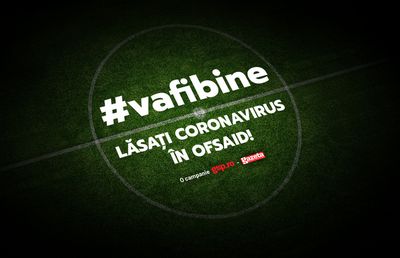 #vafibine Campanie GSP » Peste 140 de vedete din sportul românesc, de la Mutu la Chivu și Cristina Neagu, au înregistrat mesaje speciale pentru fani: „Lăsați coronavirusul în ofsaid!”