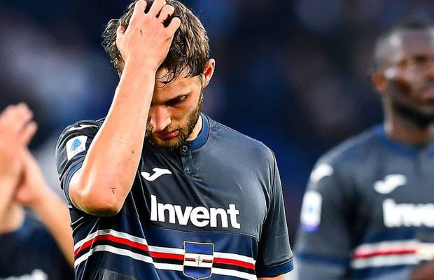 Sampdoria, măcinată de coronavirus » Încă doi fotbaliști au fost testați pozitiv: „Acest monstru invizibil ne lovește fără discriminare”