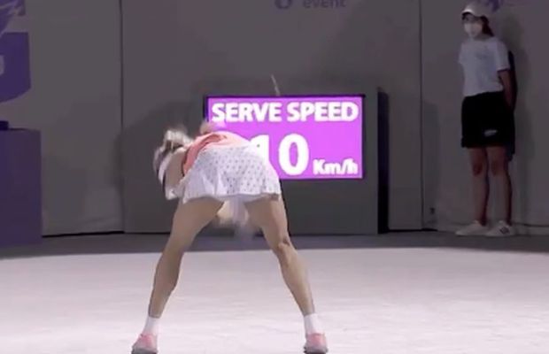 VIDEO Eugenie Bouchard, așa cum n-ai mai văzut-o niciodată! Criză de nervi în finala de la Guadalajara