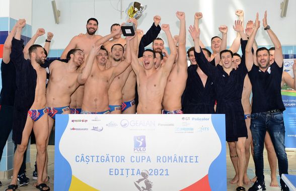 CSA Steaua București s-a impus în Cupa României la polo, după un meci cu emoții