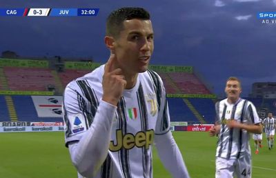 Cristiano Ronaldo, hattrick în 32 de minute, în fața lui Răzvan Marin! Mesaj pentru critici