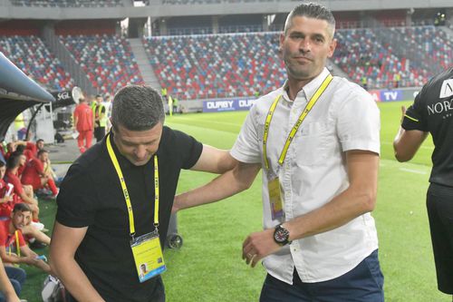 Valentin Suciu, în dreapta, la un meci cu CSA Steaua // foto: Imago Images
