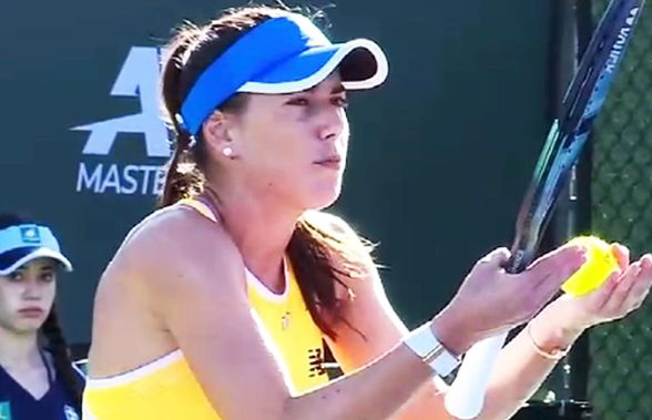 Sorana Cîrstea s-a luat la harță cu arbitrul de scaun la Indian Wells: „Fii rezonabilă, nu e ca și cum nu vreau să joc!”