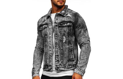 Geci din denim-aceste jachete de tranziţie pentru bărbaţi, revin la modă