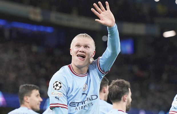 Mătură tot! Cinci statistici uluitoare ale bombardierului Haaland după „manita” din Champions League