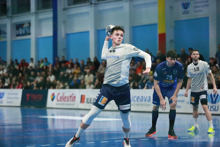 Daniel Stanciuc // foto: facebook.com/CSUSuceava Ținta e Liga Campionilor! Dinamo transferă noua speranță din handbal » La 19 ani a impresionat deja la națională