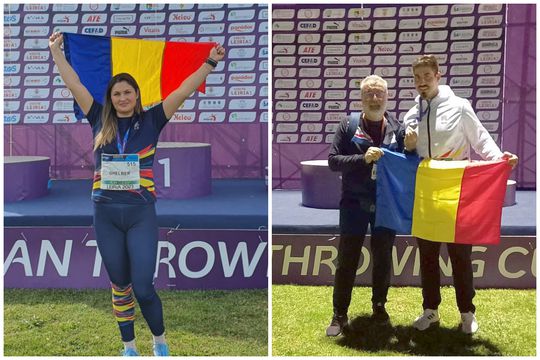 Bianca Ghelber și Alin Firfirică. Foto: Facebook @fratletism