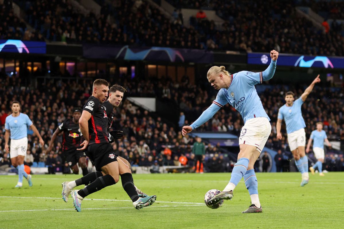 8-1 la general » Manchester City o zdrobește pe Leipzig și merge în „sferturi”: chintă Haaland