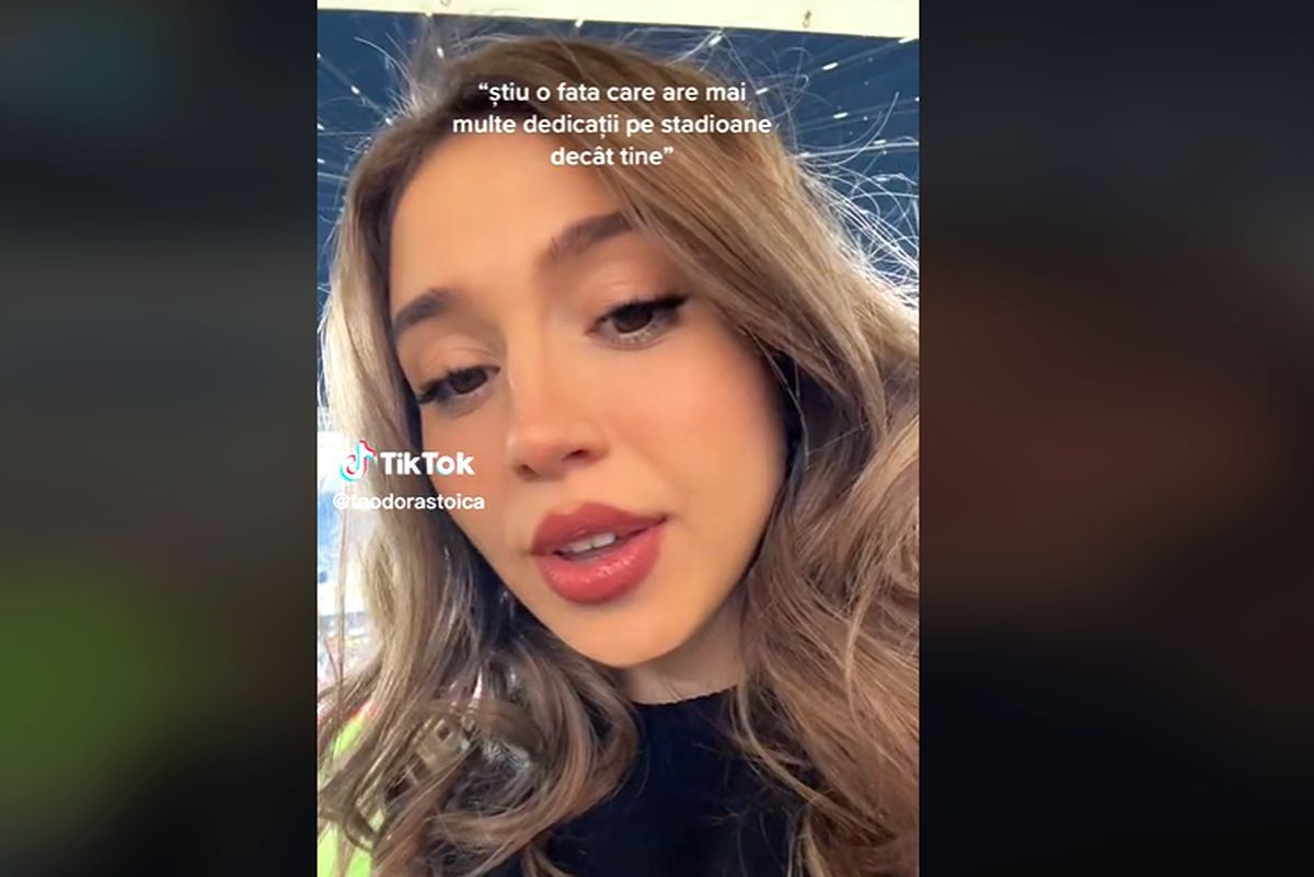 „Teodora, galeria Rapidului și PCH te iubesc” » Replica fiicei lui MM Stoica, după înjurăturile groaznice pe care le primește pe stadion