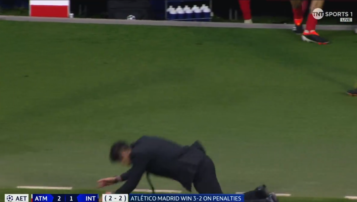 Diego Simeone în Atletico – Inter