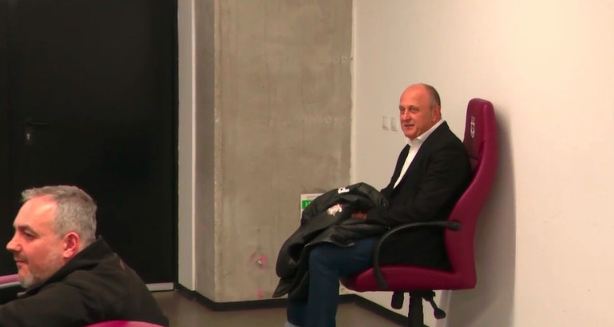 Conferință de presă Rapid: Cristiano Bergodi, Marian Aioani, Dan Șucu