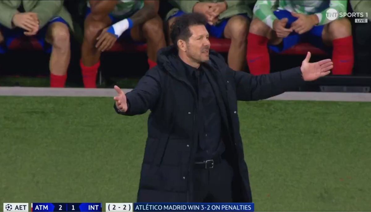 Diego Simeone în Atletico – Inter