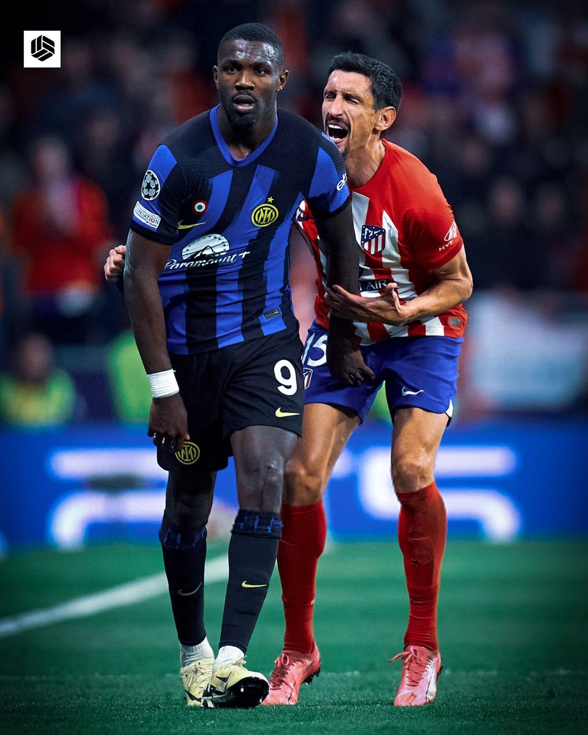 Gest inimaginabil la Atletico - Inter » Comentatorul român, scandalizat în direct: „Ce e porcăria asta?!”