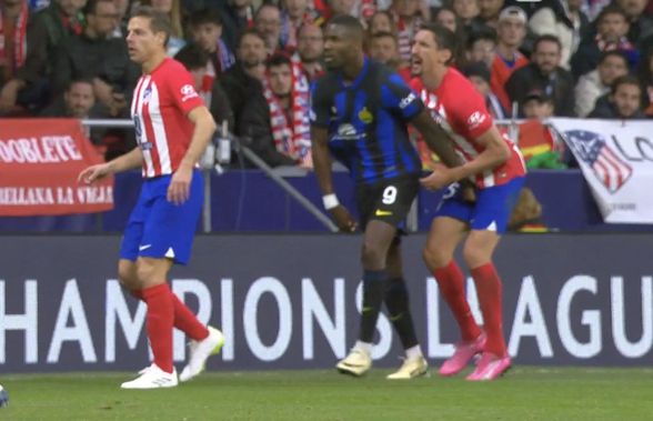 Gest inimaginabil la Atletico - Inter » Comentatorul român, scandalizat în direct: „Ce e porcăria asta?!”