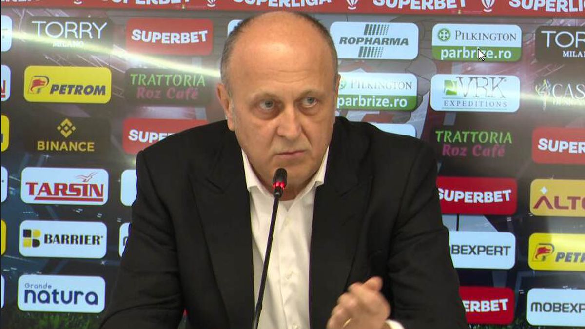 Conferință de presă Rapid: Cristiano Bergodi, Marian Aioani, Dan Șucu