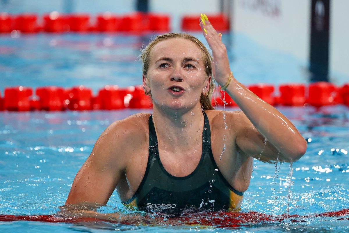 Apariție strălucitoare pe grilă a unei campioane olimpice la înot înainte de Marele Premiu de Formula 1 de la Melbourne