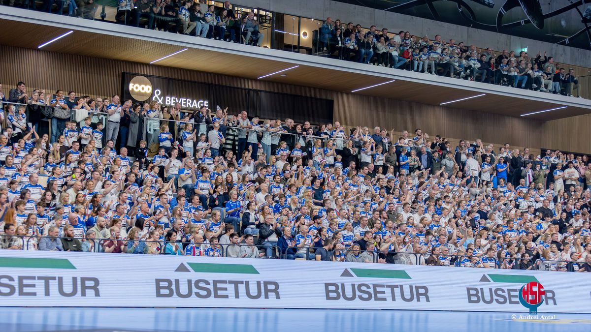 Imagini senzaționale din Insulele Feroe » Noua sală polivalentă, FULL la un rezultat mare din preliminariile Euro 2026 de handbal masculin