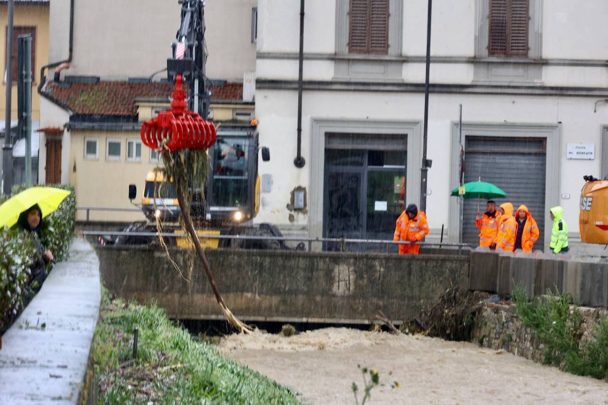 Inundații Florența 2025