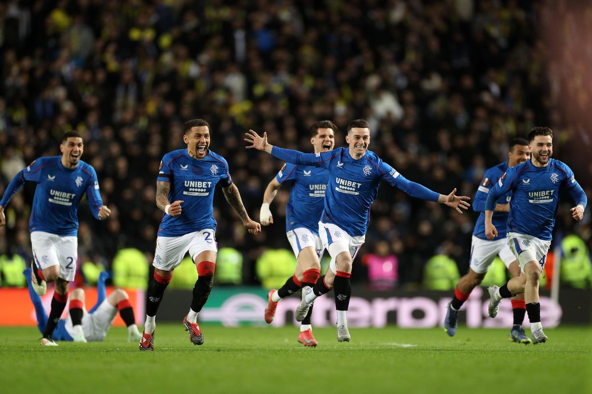 Rangers - Fenerbahce, în imagini