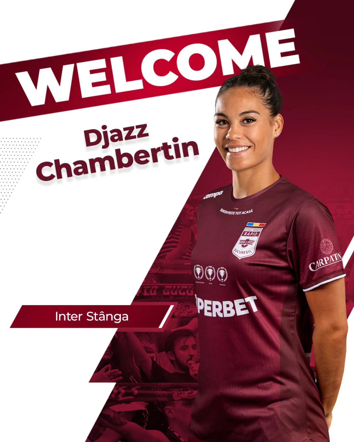 Rapid a prezentat supertransferul anunțat în exclusivitate de GSP » Un motiv în plus ca fanii giuleșteni să vină la sală!