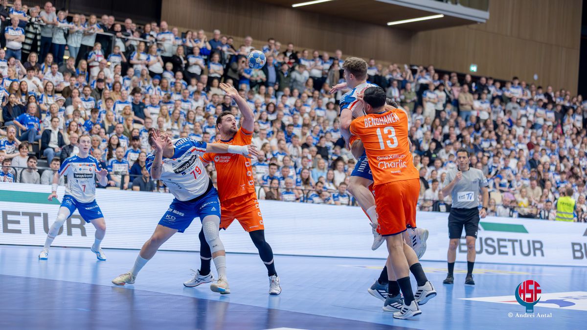 Imagini senzaționale din Insulele Feroe » Noua sală polivalentă, FULL la un rezultat mare din preliminariile Euro 2026 de handbal masculin