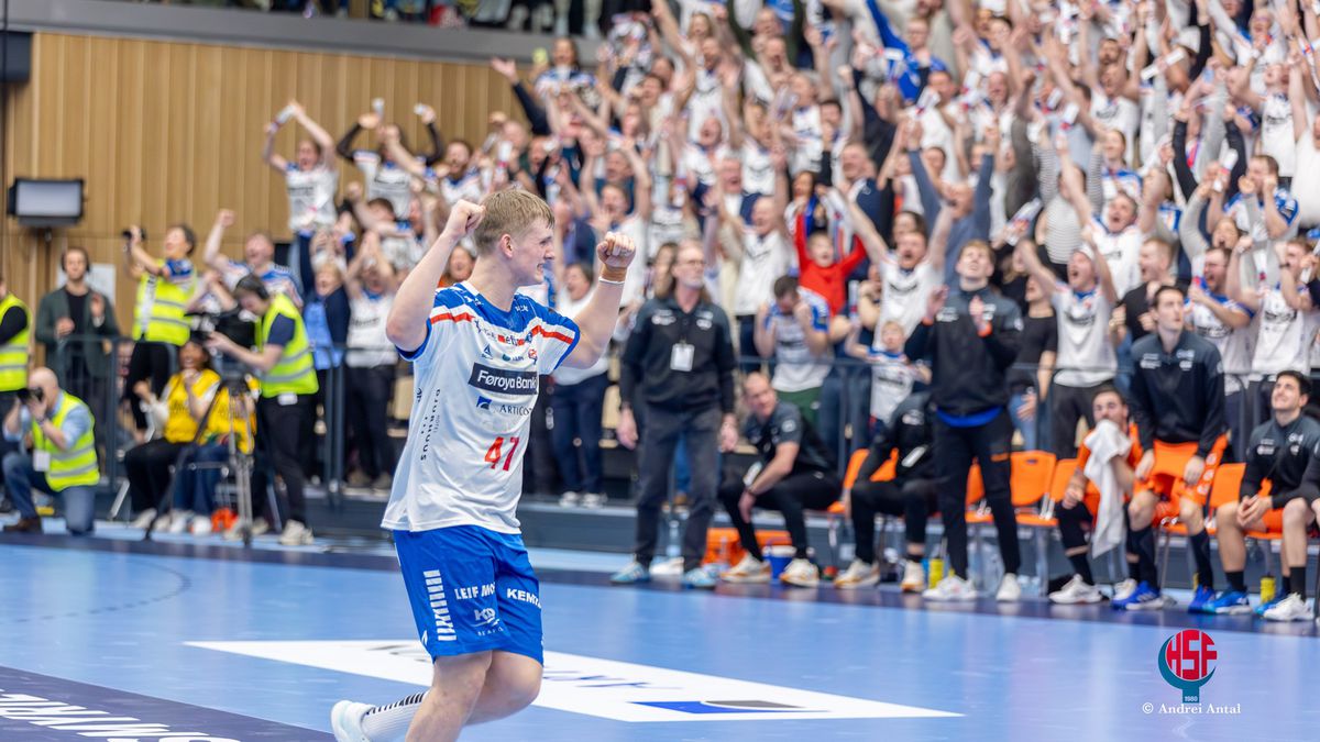 Imagini senzaționale din Insulele Feroe » Noua sală polivalentă, FULL la un rezultat mare din preliminariile Euro 2026 de handbal masculin