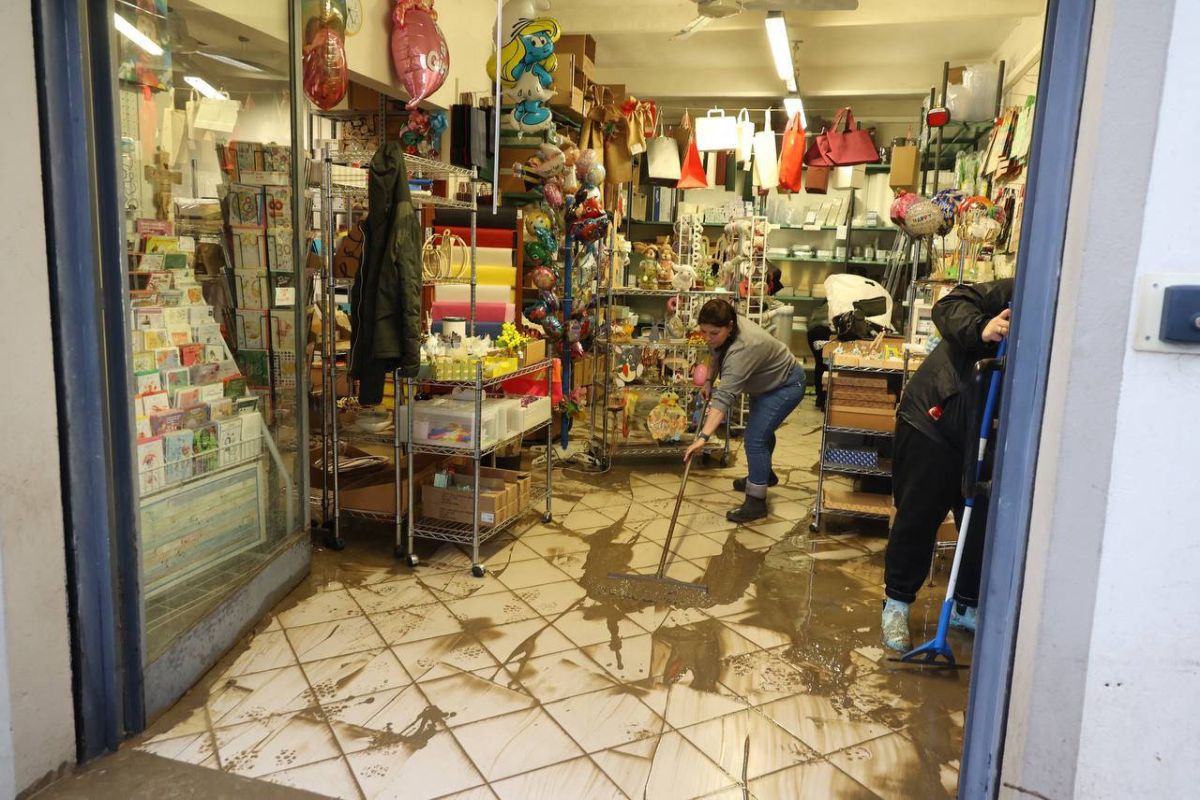 Inundații Florența 2025