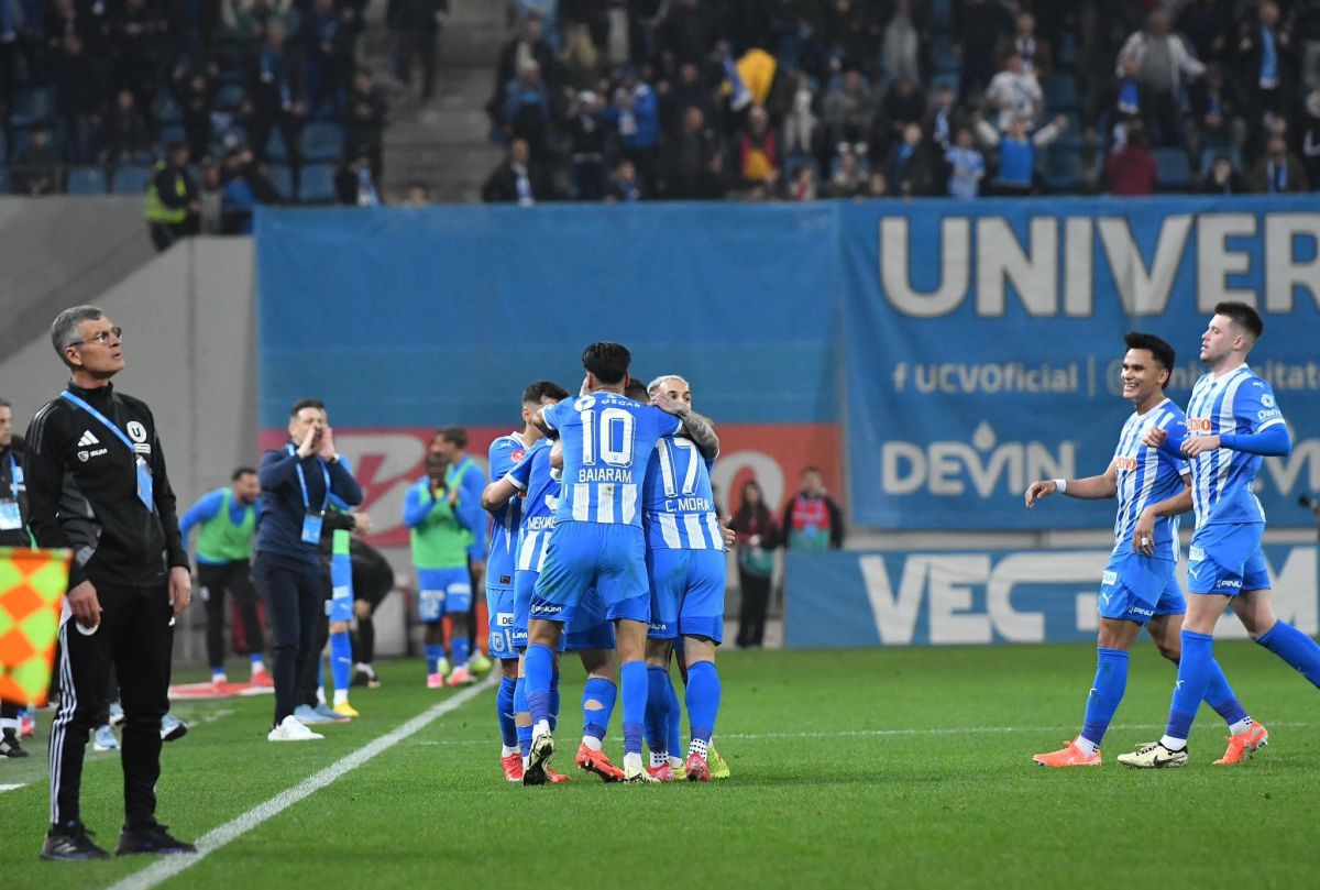 Universitatea Craiova - U Cluj 3-0 » Olteni de titlu? „Juveții” reușesc un start fulminant în play-off și urcă pe primul loc!