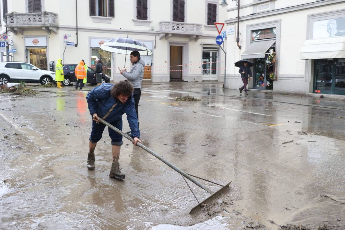 Inundații Florența 2025