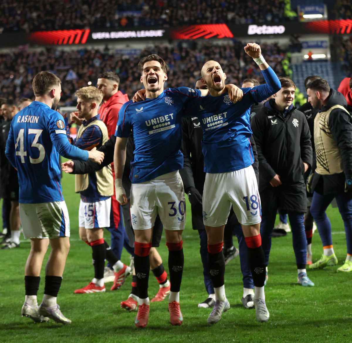 Rangers - Fenerbahce, în imagini